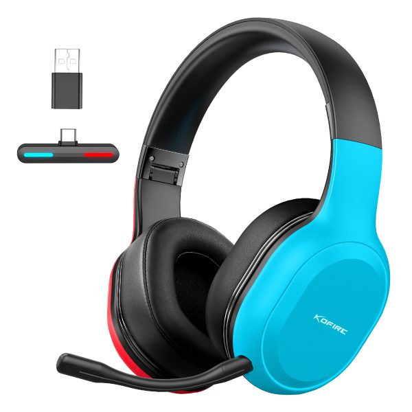 Kofire UT01 Wireless Gaming Headset, Bluetooth Gaming Headphones